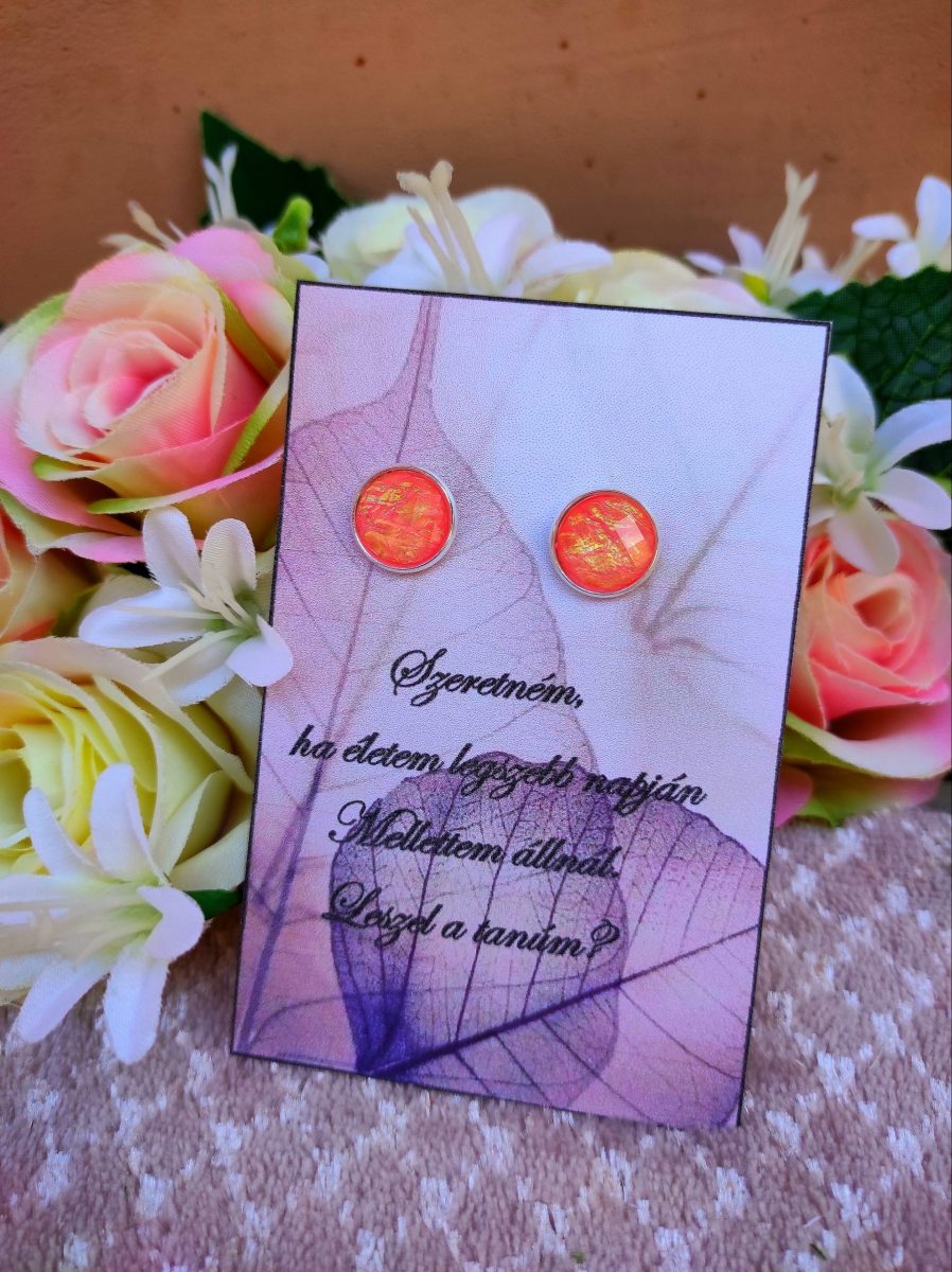 Barack átmenetes felkérő fülbevaló